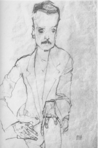 Egon Shiele’s “Portrait of Eduard Kosmack”  